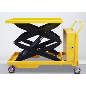 Elevador hidráulico eléctrico de 1,8 M 4T Plataforma de elevación de carga y descarga simple tipo tijera móvil fija pequeña - Product Image 4