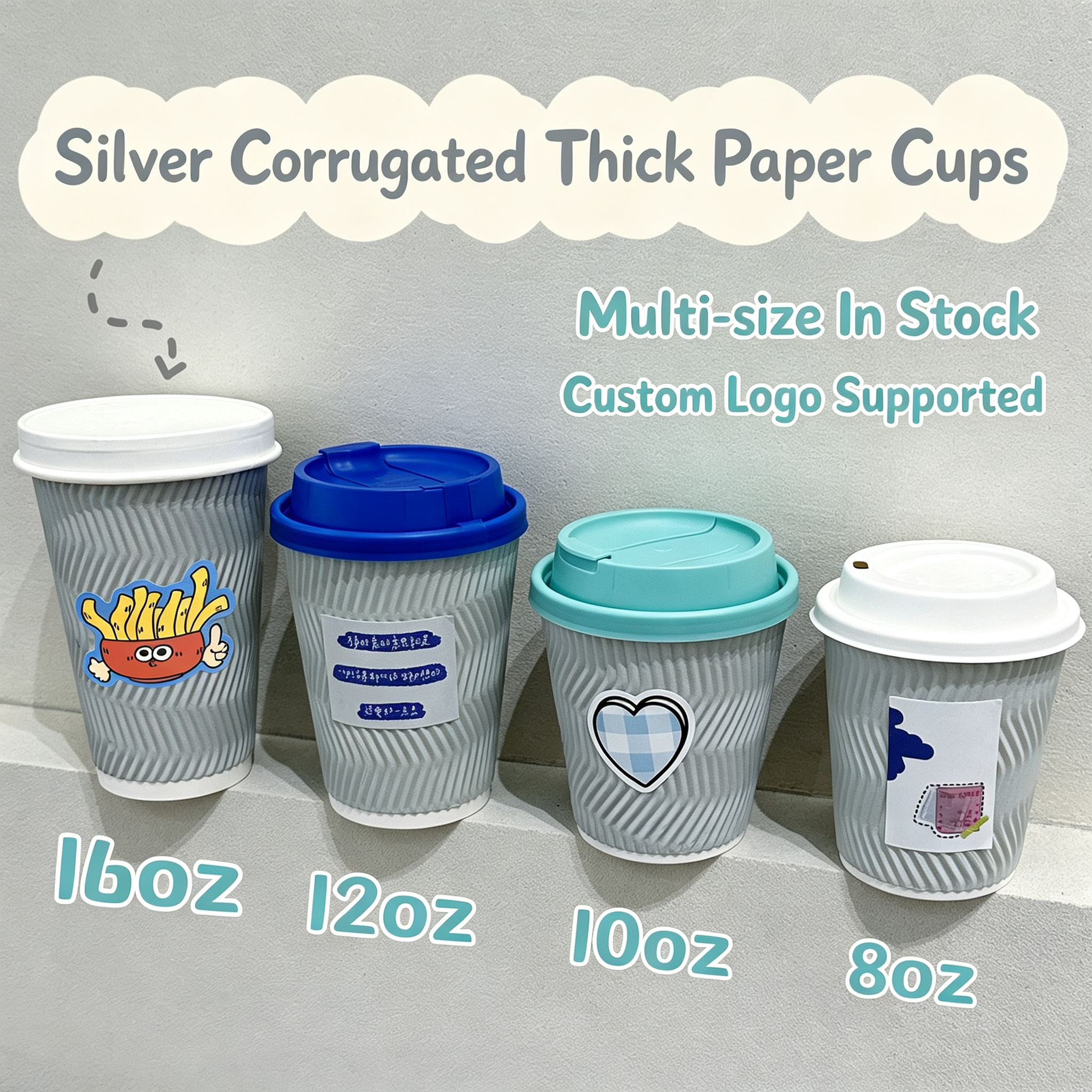 Corrugated-Silver