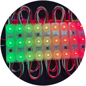 WS2811 RGBIC IP67 Digital Pixel Magic RGB 1,2 W Hoch helle Beschilderung Hintergrund beleuchtung Quelle DC12V LED-Module für Schilder