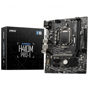 Msi h410m PRO-E בשימוש לוח האם תומך 10 ליבה של זהב pentium ו מעבדי סלרון/cpu עבור שקע 1200 lga