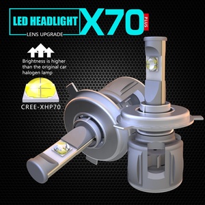 Yeni 60W 7800lm XHP70.2 LED far H4 LED ampul H7 9005 LED far 9012 led projektörler için - Product Image 2