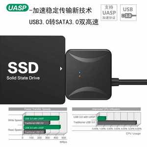 Usb3.1 כבל כונן קשיח חיצוני 0.3 מ 'כבל sata נחושת טהור עם ז' קט 3a טעינה מהירה למחשב