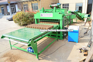 Hydraulic <strong>Interlocking</strong> Cement Red Mud Compressed Earth <strong>Block</strong> Brick Moulding Machines DF10-10 Red Brick Machine Making Automatic - Product Image 2