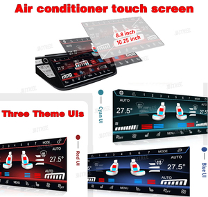 BMW 1 2 3 5 serisi GT için dijital AC kontrol paneli F10 F11 x3 x4 X5 X6 M5 G30 G31 2011-2022 klima İklim kurulu - Product Image 2