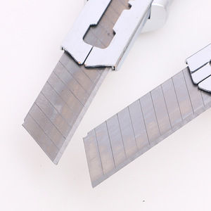 PEX çoklu modeller 9mm 18mm yapış kapalı bıçak kutusu kesici alüminyum alaşım maket bıçağı - Product Image 4