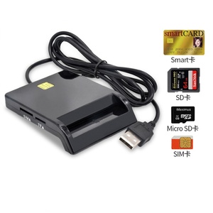 All'ingrosso lettore di schede <span class=keywords><strong>USB2.0</strong></span> SIM SD TF Smart Bank ATM IC <span class=keywords><strong>Card</strong></span> Tax intelligente <span class=keywords><strong>Multi</strong></span> in un lettore di schede