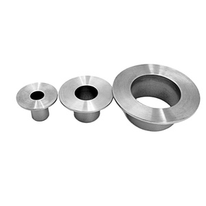 Titanyum bindirme bağlantı saplama ucu 1/2 inç-48 inç çizelge 5S programı 80 ASME B16.9 ASME B363 EN1092 WPT2 - Product Image 4