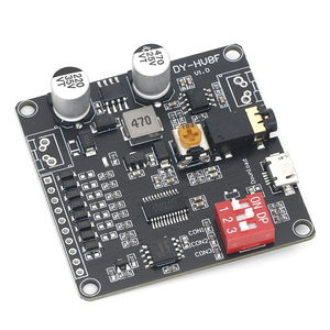 DY-HV8F modulo di riproduzione vocale 12V/24V di alimentazione per Arduino