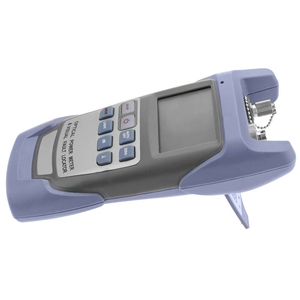 Strumento di prova in fibra ottica portatile portatile misuratore di potenza ottica (OPM) per FTTH e rete con connettori SC & FC funzione utilizzata - Product Image 4