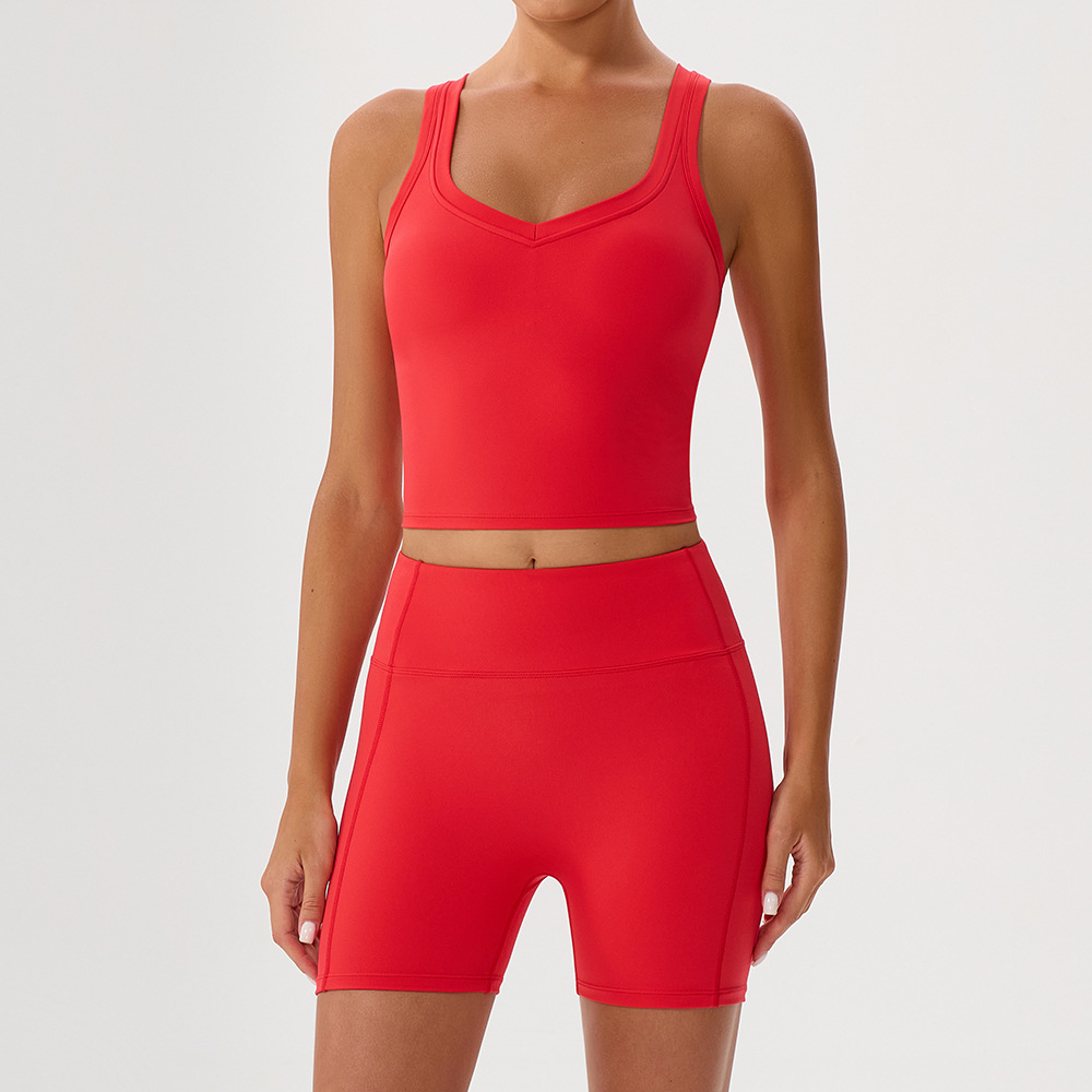 Bright red