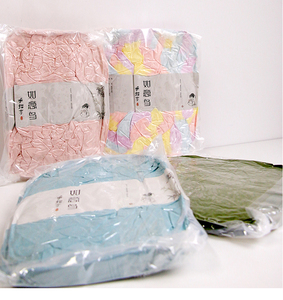 Domi Thương Hiệu Tùy Chỉnh Đầy Màu Sắc Chân Không Đóng Gói Ngón Tay Hiển Thị 226G Cho Crochet Đệm Chăn Chunky Chenille Sợi - Product Image 3