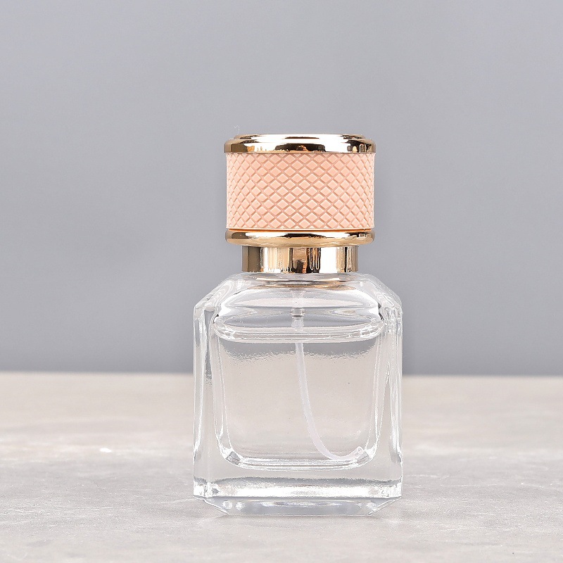 Transparent pink leather cover