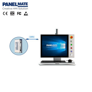 Monitor de pantalla táctil montado en el brazo industrial Beckhoff de 15 pulgadas con extensor KVM Pantalla de interfaz USB/RJ45 para la industria - Product Image 1