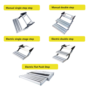 บันไดพับได้แบบขั้นที่หนึ่งสำหรับมอเตอร์ RV สามารถพับเก็บได้ - Product Image 6