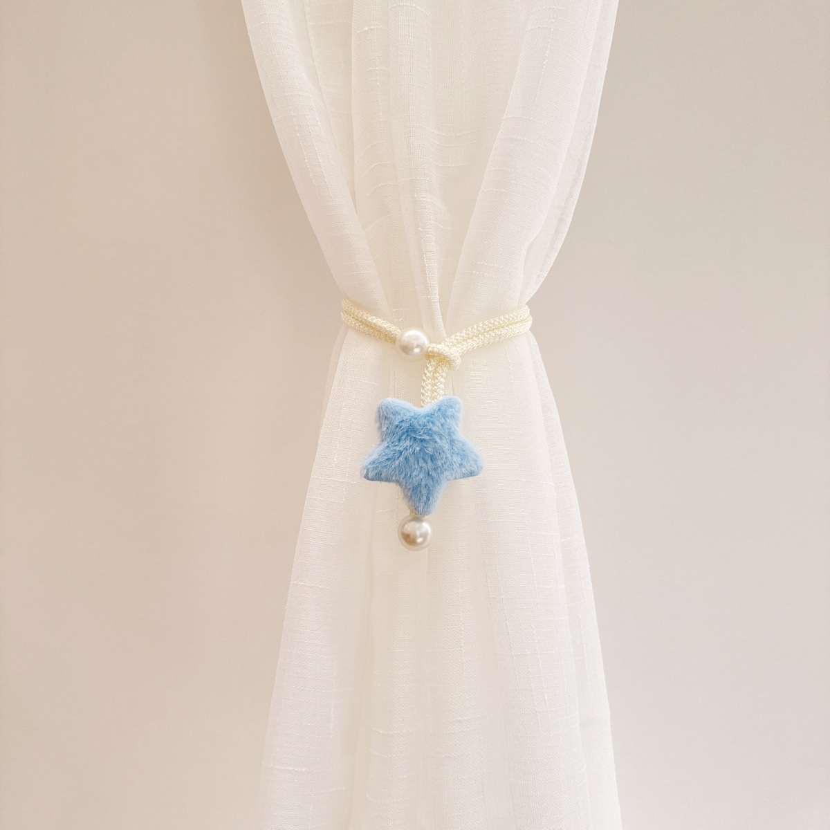 una estrella azul