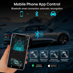 Funciones completas PKE sistema de arranque y parada del motor PKE sistema de arranque de botón pulsador sin llave alarma de coche con llave inteligente con arrancador de motor remoto - Product Image 3