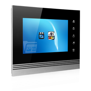 Di alta qualità 4 filo citofono video 7 pollici di memoria con fotocamera impermeabile video citofono sistema per la sicurezza domestica - Product Image 2