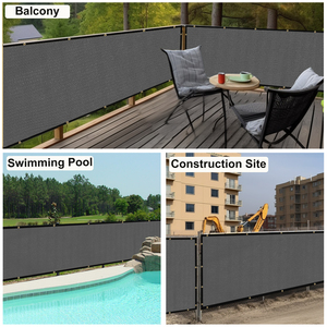 Dropping Ship 6x50FT HDPE Fence Fabric Shade <strong>Net</strong> Cover Privacy Screen Fence <strong>for</strong> Outdoor Patio <strong>Balcony</strong> - Product Image 4