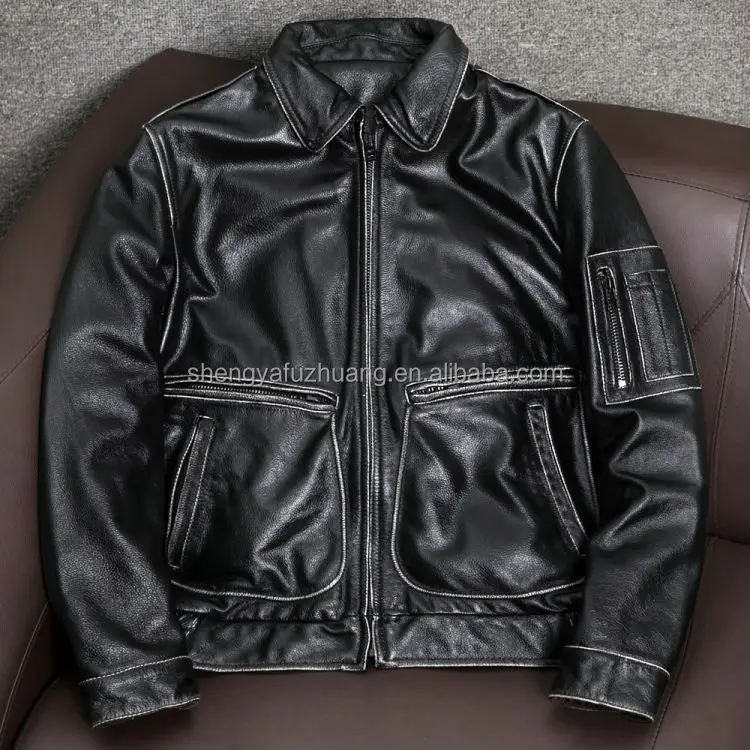 Custom New Arrival Fashion Design Classic Biker Jacket Motorcycle Pu Faux Leather Jacket Mens 4xl Coat