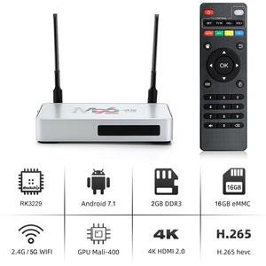 M96 4G LTE TV-Box Rk3229 Quad Core 2GB RAM 16GB ROM Android 7.1 OS Android TV-Box verwenden mobile Sim - Product Image 3