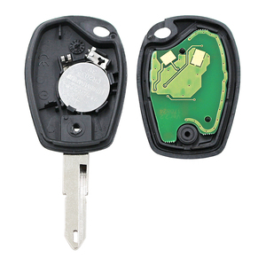 2 düğmeler uzaktan anahtar fob 433MHz Renault Modus için usta Kangoo Clio silgi PCF7947 / PCF7946AT çip NE72 kesilmemiş bıçak - Product Image 3