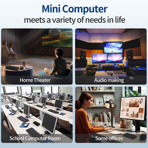 SIBOLAN Mini bilgisayar PC dllintel Intel Alder göl N100 işlemci 512G WiFi6 Mini bilgisayar masaüstü Pc - Product Image 4