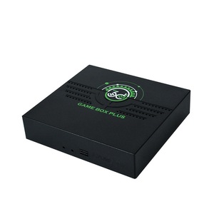 10000レトロゲームに組み込まれた新しいデザインのQ6クラシックビデオゲームコンソールデュアルワイヤレスコントローラーは2人のプレーヤーのゲームボックスをサポートします