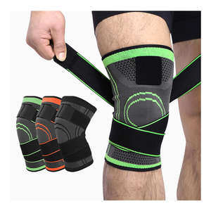 Aolikes Customizable Nylon Knee Support Brace Elastic Strap Compression Sleeve Breathable <strong>Protection</strong> for <strong>Leg</strong> Support - Product Image 1