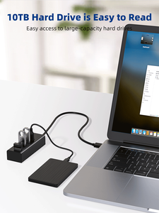 厂家直销多端口USB 3.0 5gbps集线器C型扩展坞USB A 2.0适用于游戏电脑笔记本电脑4合1集线器 - Product Image 5