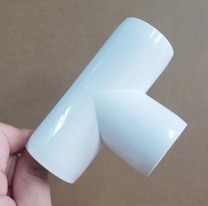 ティーPVCパイプPVCSCH40ティー継手1/2インチ - Product Image 1