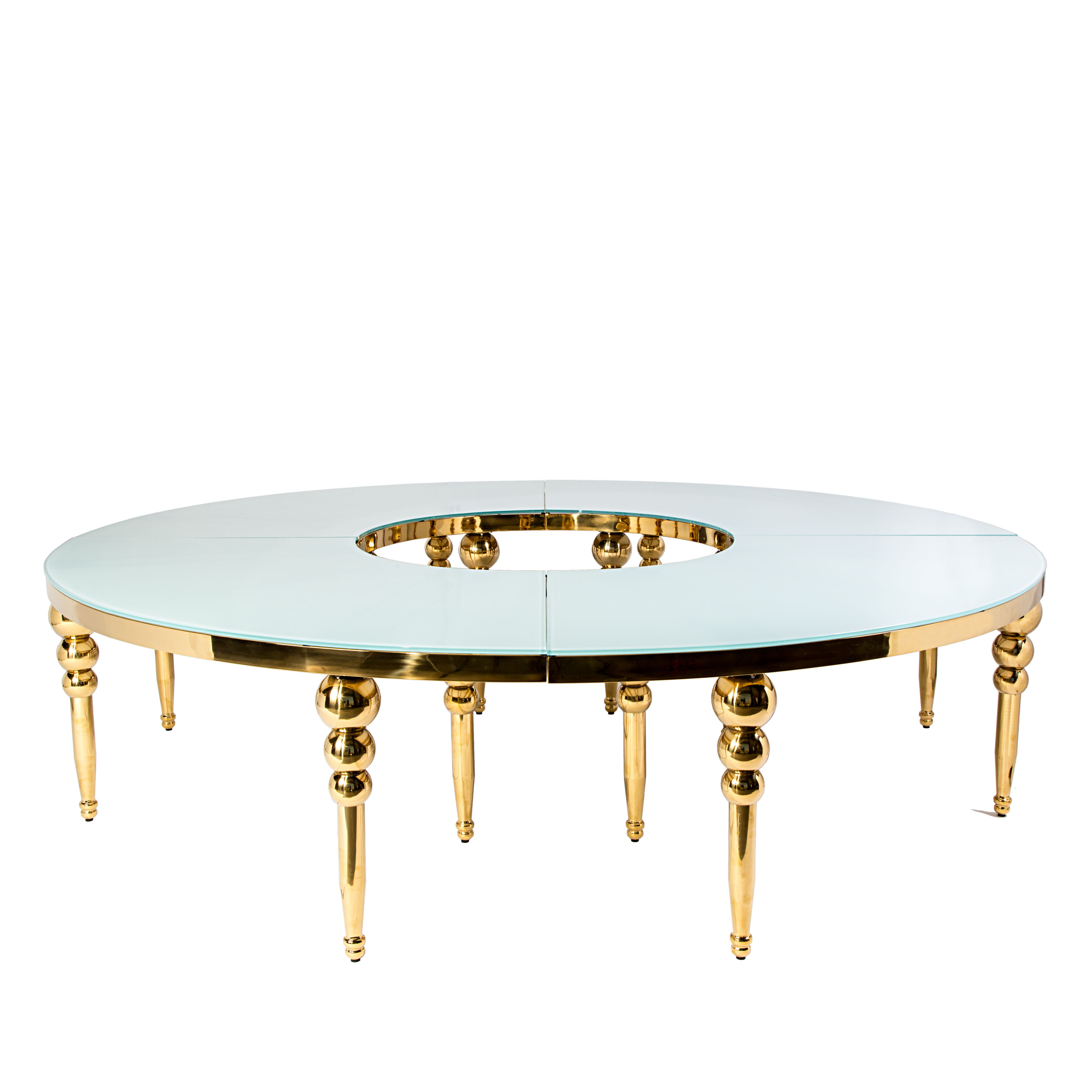 Vetro bianco + oro