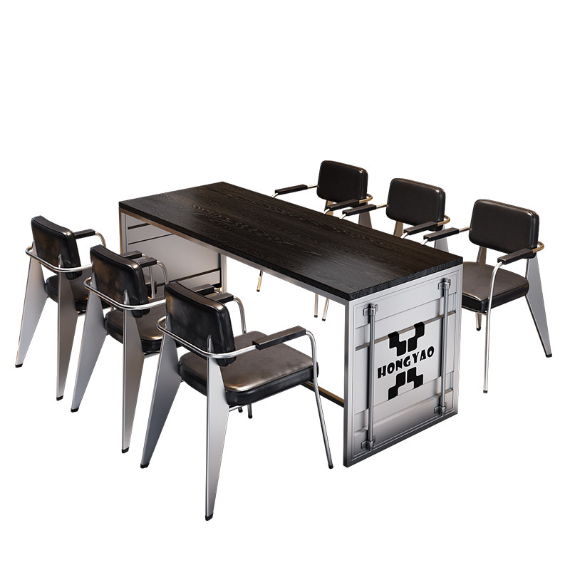 Ensemble table et chaises pour six personnes