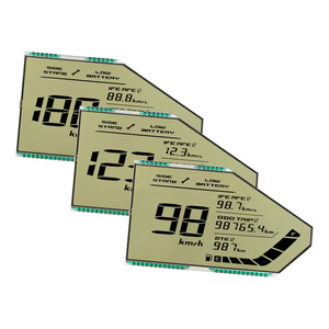 Hochleistungs-kunden spezifisches 7-Segment-LCD-Display HTN-positive Blends chutz module für neue Motorräder Modell SJXDGW027 Großhandel - Product Image 1