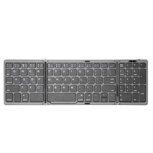 Slim Portable Folding Full Size Foldable <strong>Keyboard</strong> With Number Keypad Universial for Tablet Pc Mobile Phone <strong>Keyboard</strong> - Product Image 3