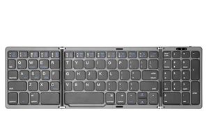 Mini teclado BT inalámbrico plegable, teclado plegable de números finos para Mac para Windows, portátil, tableta, luz, práctico, 3 teclas, Anti-Ghosting - Product Image 5
