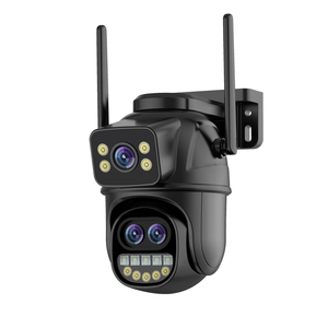OEM ODM Triple Lens ICSEE WIFI <strong>Camera</strong> 8X Zoom Pan-Tilt 360 View Smart Human Detection Auto Tracking Home Security PTZ <strong>Camera</strong> - Product Image 1