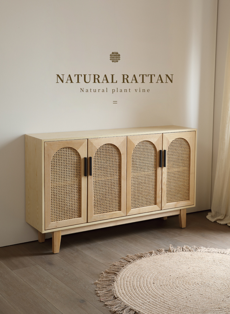 Meuble de salle à manger (armoire à quatre portes) 150*35*90CM