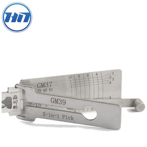 Lishi เครื่องมือล็อคอัตโนมัติ2in1 GM39,อุปกรณ์ถอดรหัสและเลือกล็อกกุญแจรถเครื่องมือ Locksmith ใช้กับอุปกรณ์ GM Buick - Product Image 4