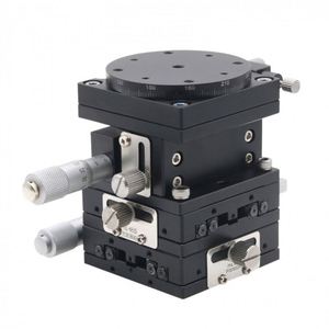 Hot Sale 60*60mm 4 Axis XYZR Trimming Platform Cross <strong>Slide</strong> Guide Rail <strong>Manual</strong> <strong>Linear</strong> Stages Slipway