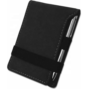 Minet Multipurpose Unique Gift Laser Engraved Leatherette Mini Pocket <strong>Notepad</strong> <strong>Notebook</strong> Personalized Custom Waterproof <strong>Notepad</strong> - Product Image 4