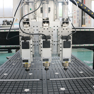 Nice Price <strong>Cnc</strong> <strong>Router</strong> Machine <strong>Multi</strong> Heads Wood Cutting Drilling Carving Three Spindles <strong>Atc</strong> Wood <strong>Router</strong> Machine - Product Image 3