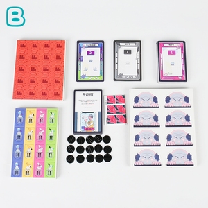 OEM/ODM Free Custom Fun Card <strong>Game</strong> Set for Kids Paper Board <strong>Game</strong> With Token Printed Fun Pattern Customized Design - Product Image 3