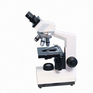 实验室设备生物双目显微镜卤素灯生物显微镜Led光医学实验室显微镜 - Product Image 1