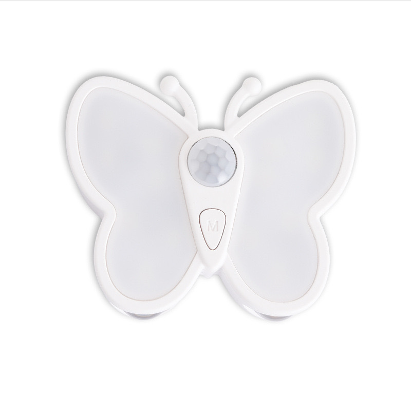 Butterfly Night Light - White