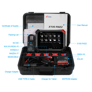 2023 son sürüm XTOOL X-100 X100 ped 2 PAD2 pro Wifi anahtar programcı özel fonksiyonlar uzman X100 PAD2 Pro güncelleme sürümü - Product Image 5