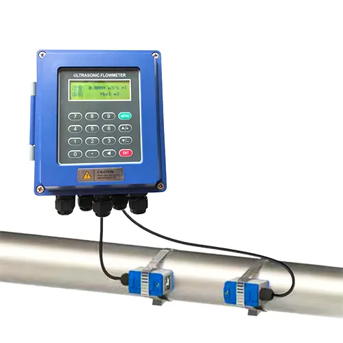 Medidor de calor ultrasónico, medidor de flujo de agua ultrasónico montado en la pared, medidor de flujo de líquido