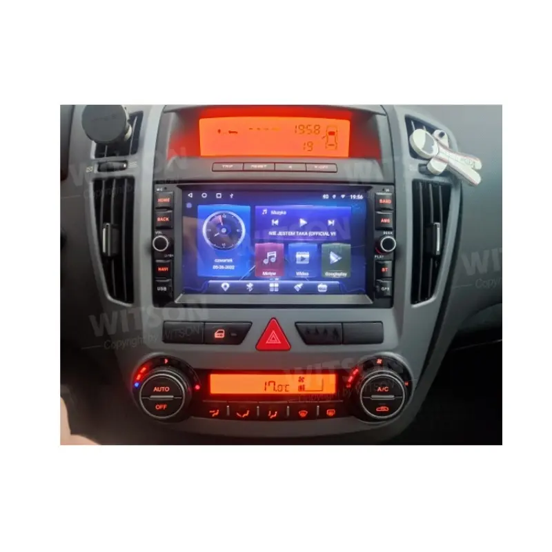 WITSON أندرويد 13 سيارة راديو ذاتي 2 لكيا Din ستيريو سيارة GPS راديو ستيريو متعدد الوسائط دي في دي للملاحة