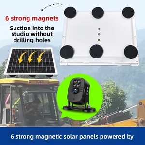 Geniuspy nueva cámara de seguridad con energía Solar AOV 4G 2MP 1080P micrófono de sirena incorporado visión nocturna hogar coche AI detección Sensor CMOS - Product Image 3