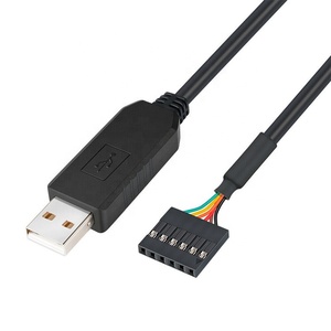 Wholesale OEM Service Extension Wire 3.3V FTDI 6 Pin <strong>USB</strong> to <strong>TTL</strong> RS232 <strong>Cable</strong> Wire <strong>Serial</strong> Adapter Console <strong>Cable</strong> - Product Image 2