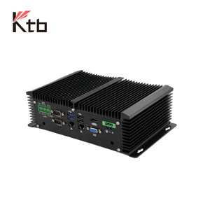 KTB 8412 Mini Pc RS422 RS485 fansız endüstriyel gömülü bilgisayar çekirdek I3/i5/i7 masaüstü Mini oyun Pc Educ veya oyun için - Product Image 1